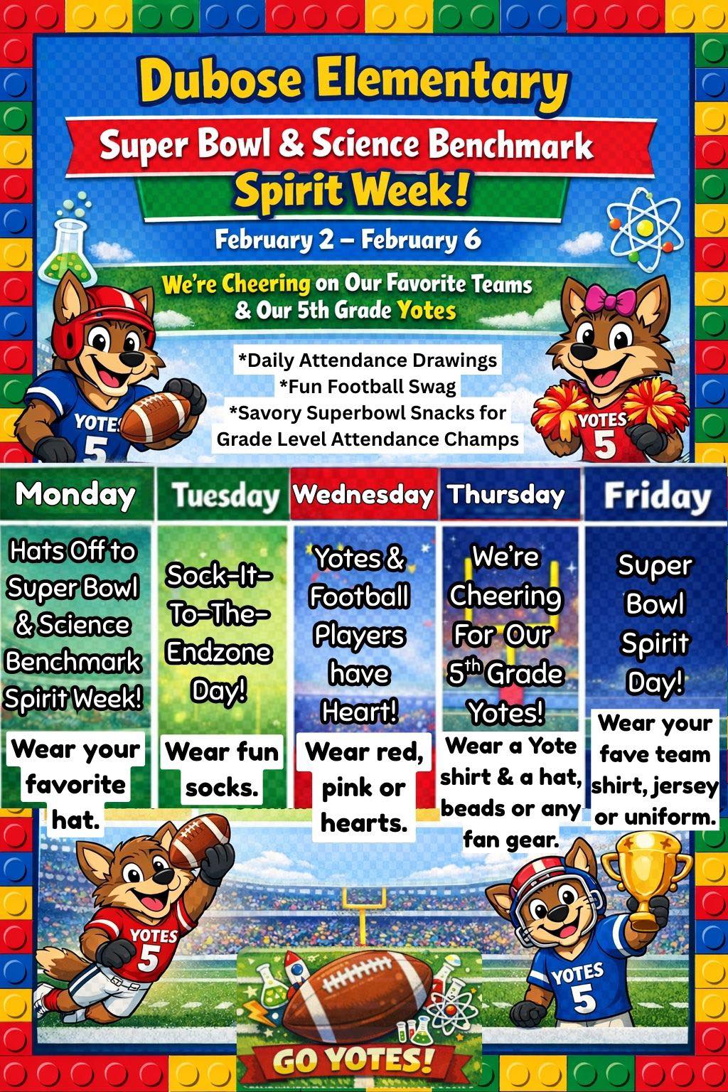 Dubose Spirit Week